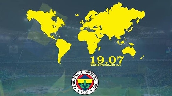 Fenerbahçe Camiası 19.07 Dünya Fenerbahçeliler Günü'nü Kutluyor!