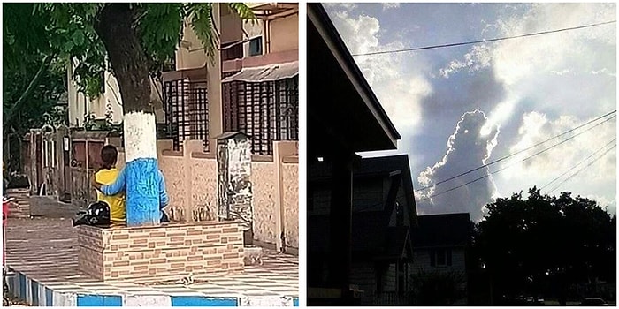 Doğru Yerde ve Zamanda Çekilince Olduğundan Çok Daha Farklı Görünen Absürt Kareler