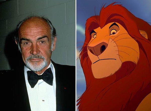 1. Disney'in Mufasa rolü için ilk tercihi Sean Connery'di.