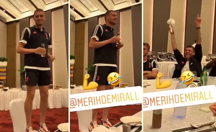 Bonucci Çekti, Merih Söyledi: Merih Demiral'dan 'Haydi Söyle' Performansı