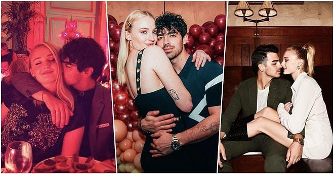 Bize de Nasip Olur mu? Yeni Evli Joe Jonas ve Sophie Turner'ın Gözlerimizden Kalpler Çıkartan Instagram Paylaşımları