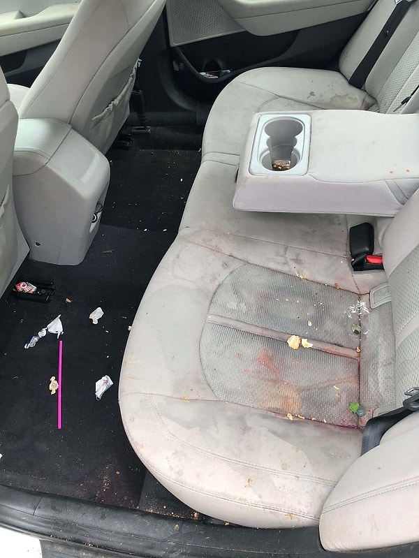 9. Машина после аренды. Просто нет слов