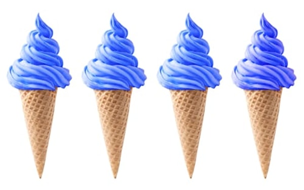 8. Где больше всего красного цвета?