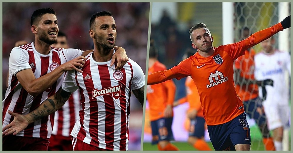 Medipol Başakşehir’in Şampiyonlar Ligi 3.Eleme Turu'ndaki Rakibi Olympiakos Oldu!