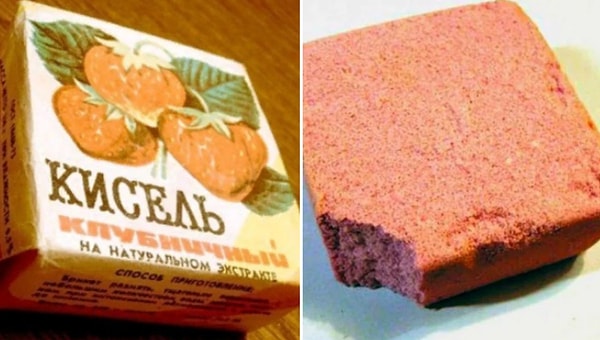 2. Кисель в брикетах