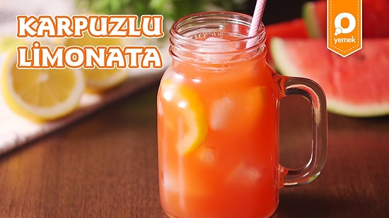 Limon Ferahlığı Karpuz Lezzetiyle Buluştu! Karpuzlu Limonata Nasıl Yapılır?