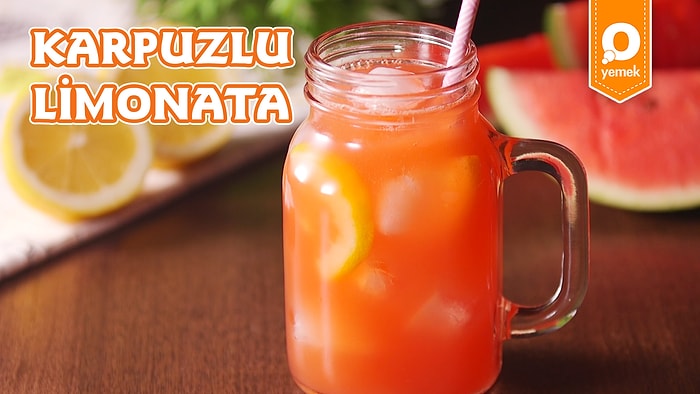 Limon Ferahlığı Karpuz Lezzetiyle Buluştu! Karpuzlu Limonata Nasıl Yapılır?