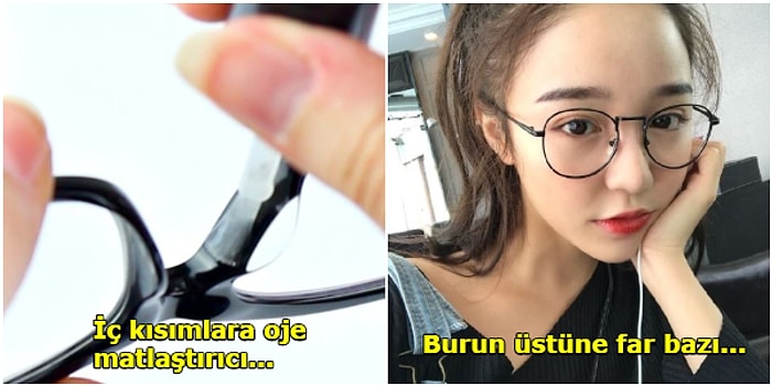 Gözlük Kullanan Kadınların Çok İşine Yarayacak 13 Makyaj ve Güzellik Tüyosu