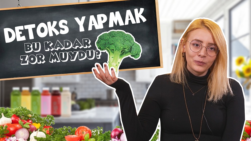 Sandığımdan Daha Zordu! Bir Gün Boyunca Sıvı Detoks Yaptım!