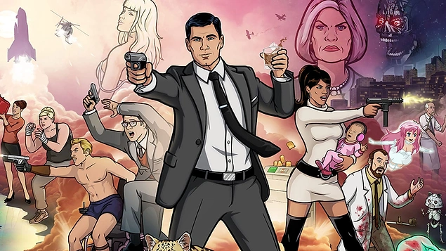 Archer - IMDb Puanı: 8.6