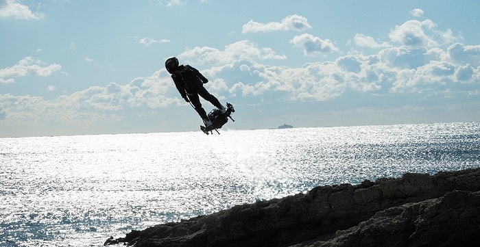 Bu Kez Başardı! Franky Zapata, Flyboard Air ile Manş Denizi'ni Geçti