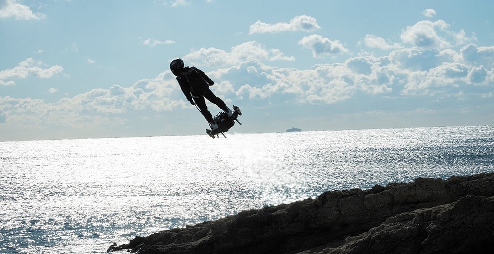 Bu Kez Başardı! Franky Zapata, Flyboard Air ile Manş Denizi'ni Geçti