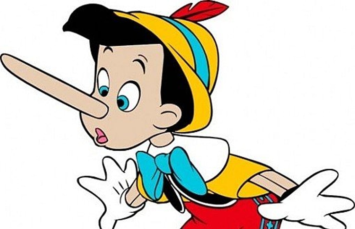 Pinocchio lying