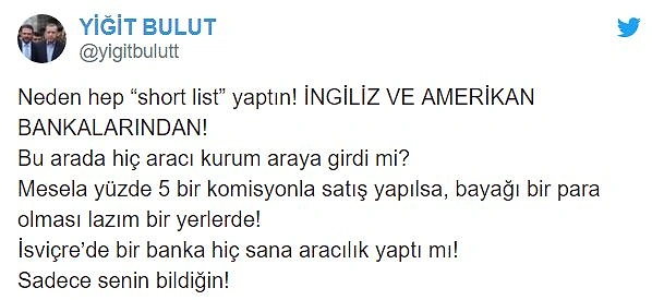 Yiğit Bulut, Ali Babacan'a Meydan Okudu: 'Elimde Belgeler Var, İstediğin Kanalda Tartışalım'