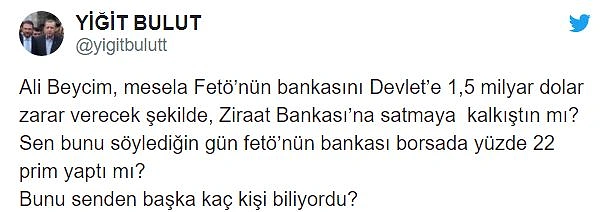 Yiğit Bulut, Ali Babacan'a Meydan Okudu: 'Elimde Belgeler Var, İstediğin Kanalda Tartışalım'