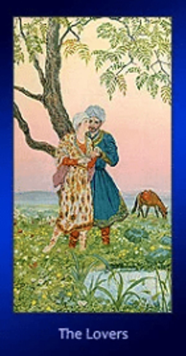 Вам выпала карта Влюбленные!