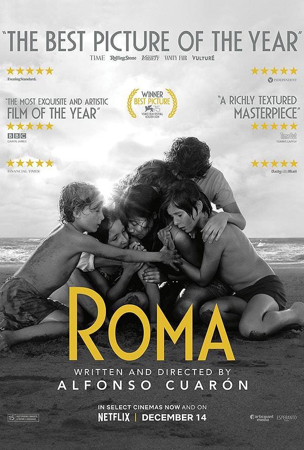 2. Netflix'in en iyi filmi olarak gösterilen ''Roma'' hangi ülkede geçmektedir?