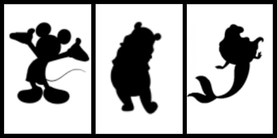 Тест: Вы истинный любитель мультфильмов от Дисней, если узнаете всех этих персонажей лишь по их силуэту