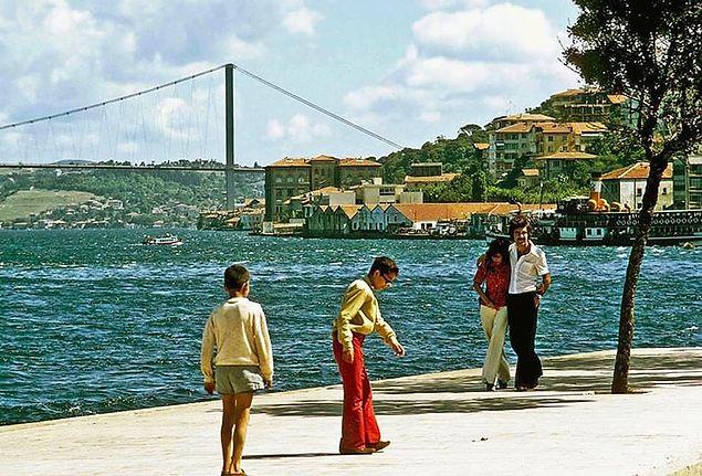 Üsküdar Sahili, İstanbul, 1980.