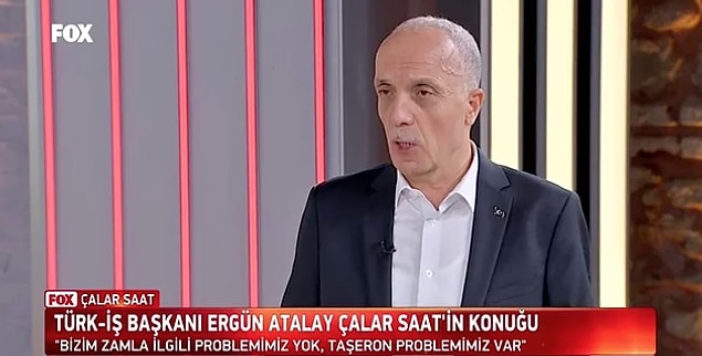"Orada anlatmak istediğim konu taşeron"