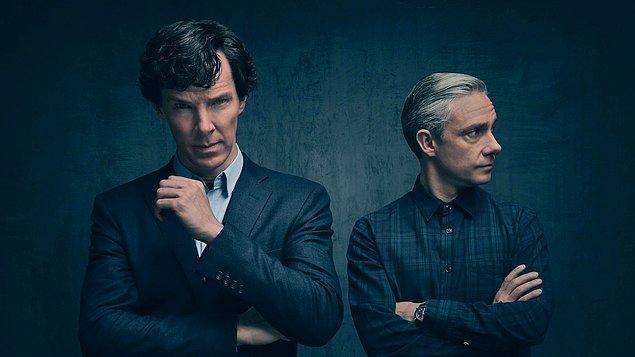 3. Sherlock, IMDb Puanı: 9,1
