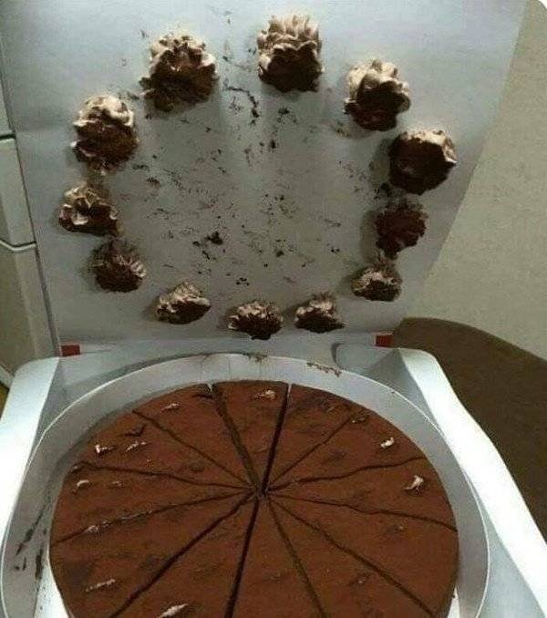 13. Придется теперь вас всех съесть