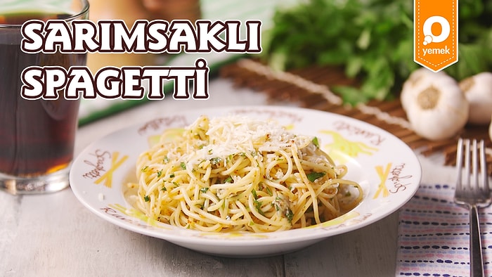 Peynir ve Sarımsak İkilisi Bu Sefer Makarnada Buluştu! Sarımsaklı Spagetti Nasıl Yapılır?