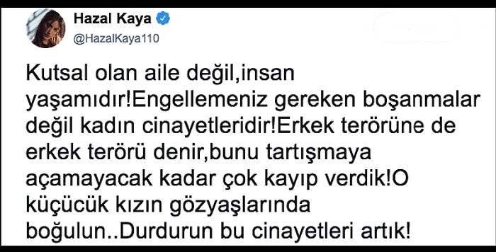 Yıkılsın Bu Dünya! Eski Eşi Tarafından Katledilen Emine Bulut İçin Ünlüler de İsyan Etti