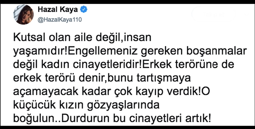 Yıkılsın Bu Dünya! Eski Eşi Tarafından Katledilen Emine Bulut İçin Ünlüler de İsyan Etti