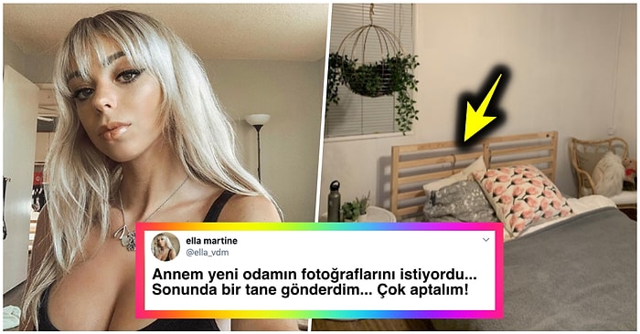 Annesine Yeni Odasının Fotoğraflarını Gönderirken Kadıncağızın Kalbine İndirecek Bir Detayı Atlayan Genç Kız!