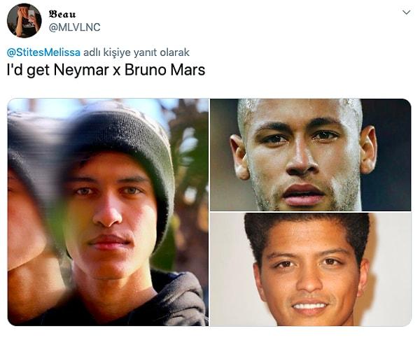 12. Biraz Neymar, biraz Bruno Mars 😂