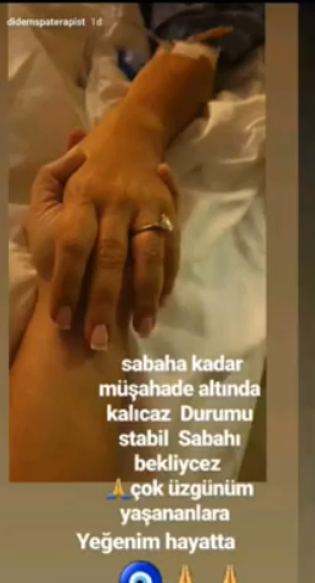 Yaşar İpek'in bu açıklamalarından sonra Seren Serengil yüksek tansiyon ve kanama şikayetiyle hastaneye kaldırılmıştı.