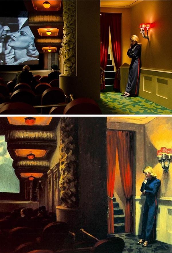 6. Shirley: Gerçekliğin Kehanetleri, Gustav Deutsch - New York Sineması, Edward Hopper
