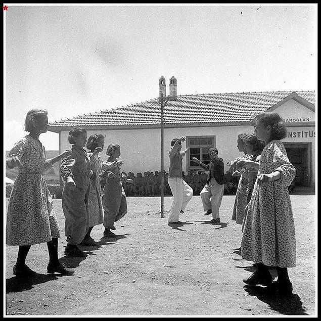 Hasanoğlan Köy Enstitüsü, Ankara, 1950.