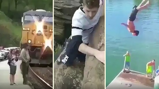 Korkunç Kazalardan Kıl Payı Kurtulan İnsanların Korkutucu Görüntüleri!