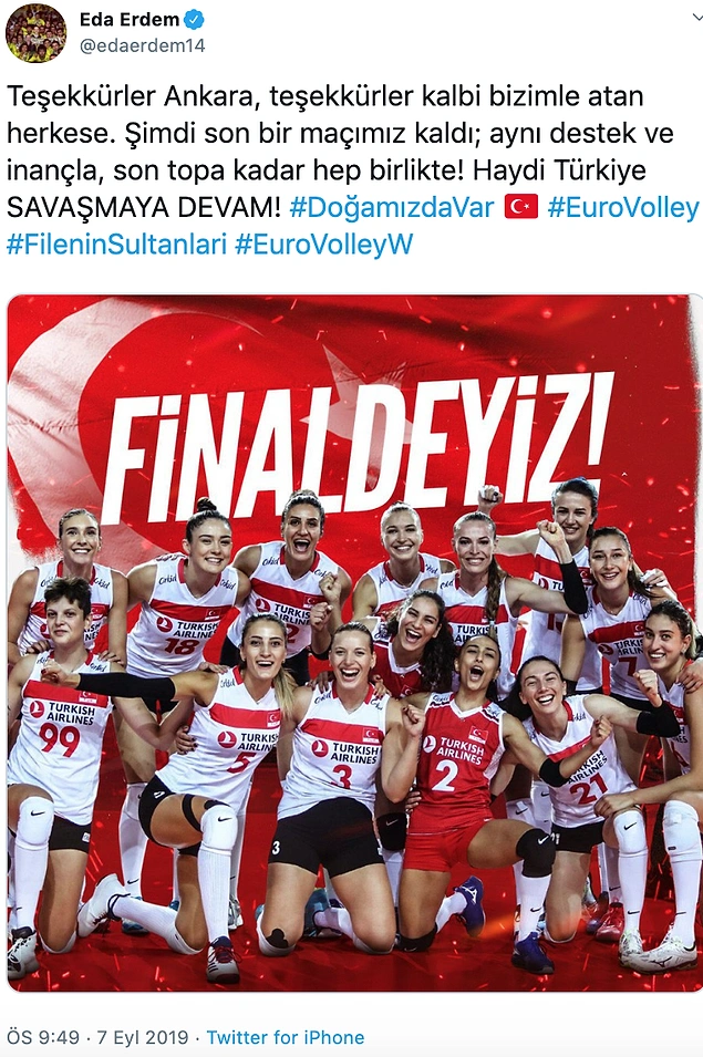 Polonya Yi Maglup Eden Filenin Sultanlari Avrupa Voleybol Sampiyonasi Nda Finalde Onedio Com