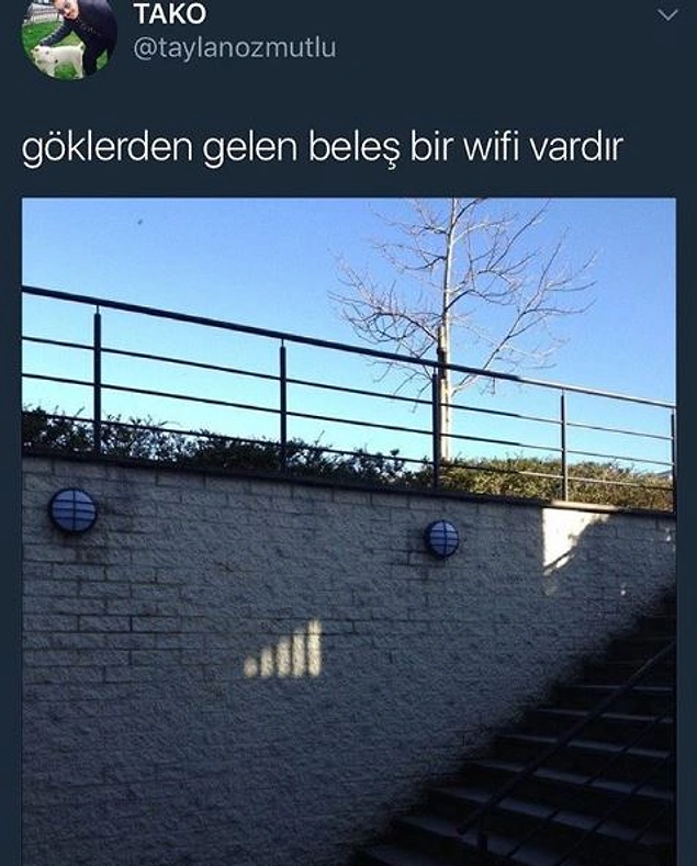 Full çekmiş o an.