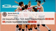 Voleybol Milli Takımımızın Finalde Kaybetmesini Koçun Yabancı Olmasına Bağlayan Demet Akalın Tepkileri Üzerine Çekti