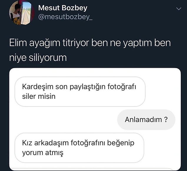 Bir zahmet.