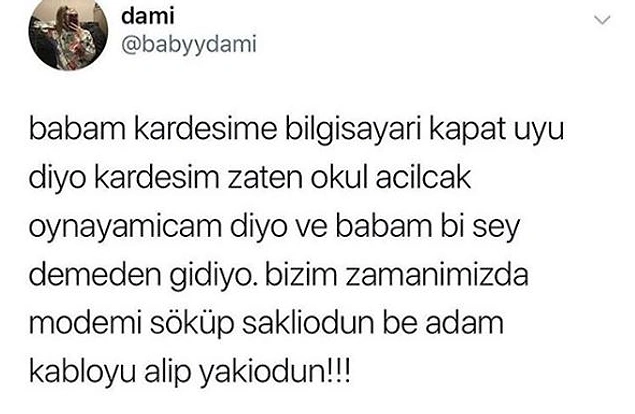 Eee o modem sökmeler geçti artık.