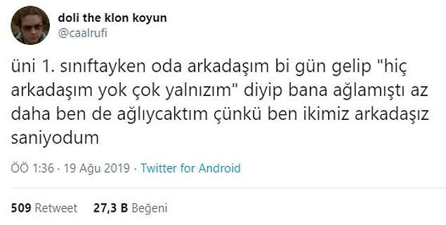 O ağlarken senin de ağlaman... :)
