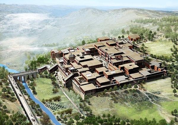 4. Avrupa'nın en eski şehri olarak bilinen Knossos, yaklaşık 4000 bin yıl öncesi