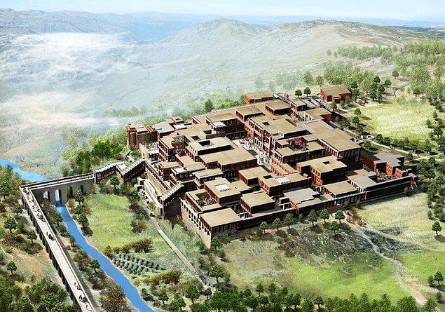 4. Avrupa'nın en eski şehri olarak bilinen Knossos, yaklaşık 4000 bin yıl öncesi