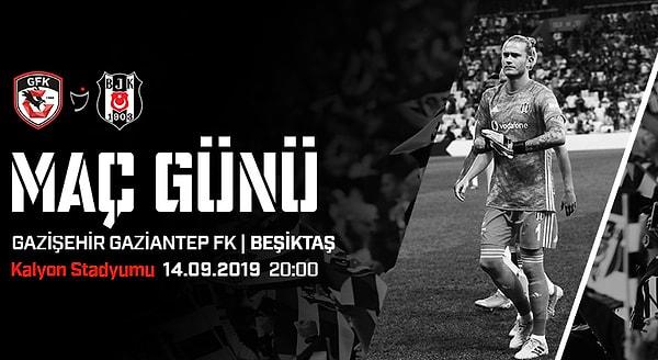 Beşiktaş, Süper Lig'in 4. haftasında deplasmanda Gazişehir Gaziantep ile karşı karşıya gelecek.