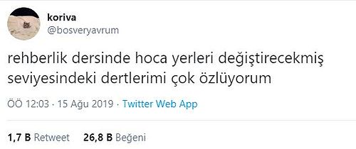 İlkokul ve Lise Dönemindeki Anılarını Özledikleri Belli Olan Kişilerden Sizi de O Dönemlerinize Götürecek 15 Paylaşım