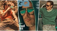 Hâlâ Taş Gibi! 55'lik Brad Pitt GQ Dergisine Verdiği Pozlarla Yine Gönülleri Titretti