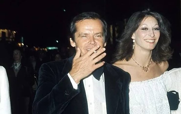 11. Анжелика Хастон и Джек Николсон были вместе в 1973-1990