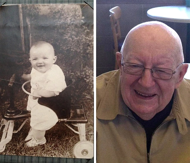 “1925 ve 2015 yıllarında babam. 90 yılda pek değişmedi.”