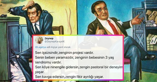 Aynı Durumlar Karşısında Zengin ve Fakirlerin Yaptıkları Arasındaki Farkları Mizahla Yorumlayan 28 Kişi