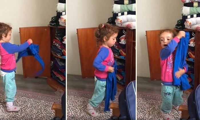 Büyümüş de Küçülmüş Ufaklıktan Güldüren Sözler: 'Habulari Katlamaysuz da Bağa mi İş Ediysuz'